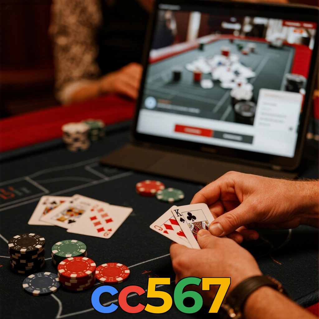 cc567:Mostre suas habilidades e vença nas mesas de poker online!
